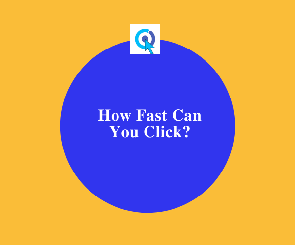 How fast can you click